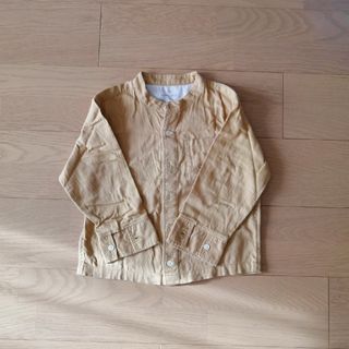 ムジルシリョウヒン(MUJI (無印良品))のノーカラーネルシャツ(Tシャツ/カットソー)