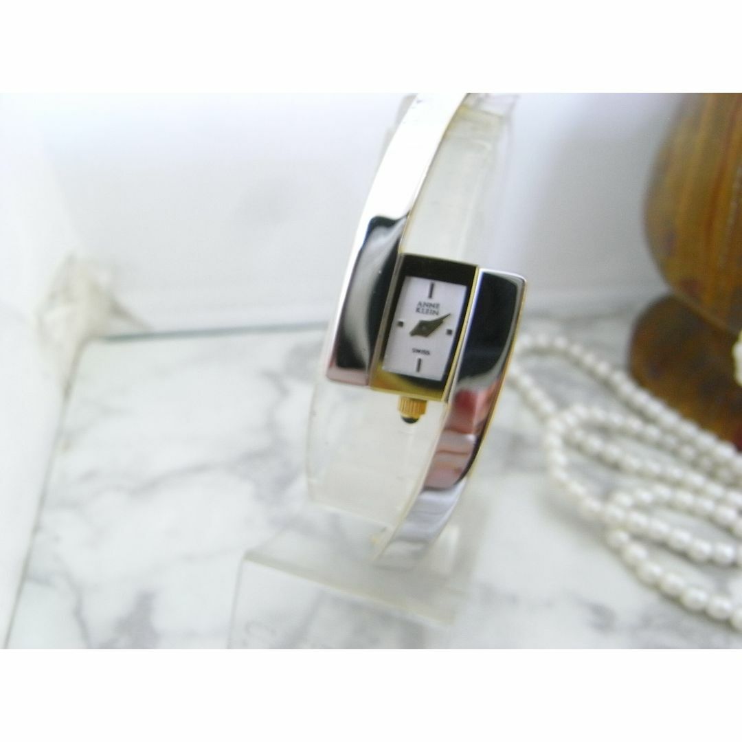 ANNE KLEIN(アンクライン)の美品　アンクライン　ANNE　KLEIN　バングル　レディース　ウォッチ レディースのファッション小物(腕時計)の商品写真