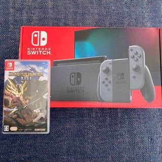 ニンテンドースイッチ(Nintendo Switch)のSwitch本体 + モンハンライズ(家庭用ゲーム機本体)