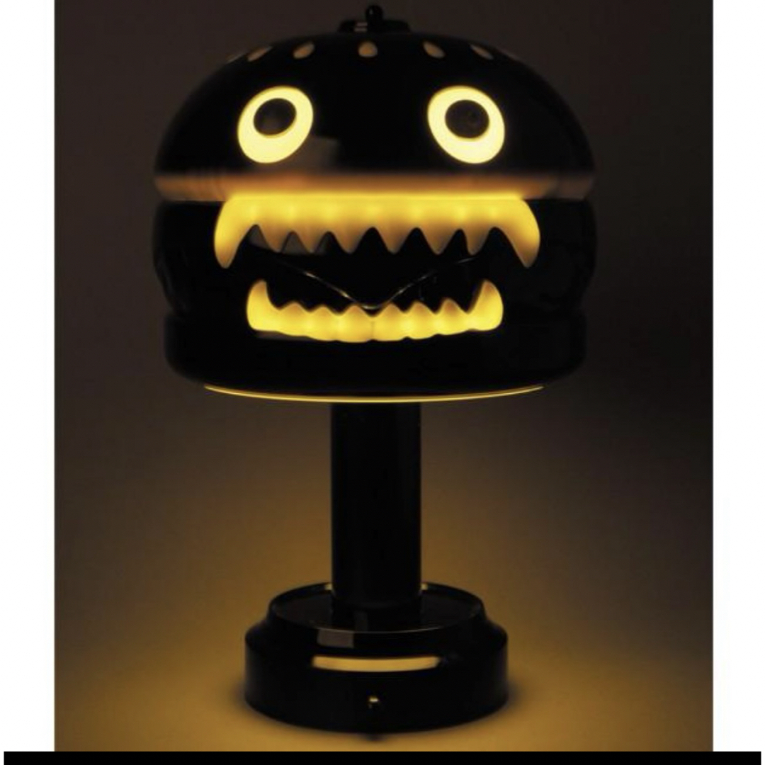 UNDERCOVER(アンダーカバー)のUNDERCOVER HAMBURGER LAMP アンダーカバー BLACK インテリア/住まい/日用品のライト/照明/LED(テーブルスタンド)の商品写真