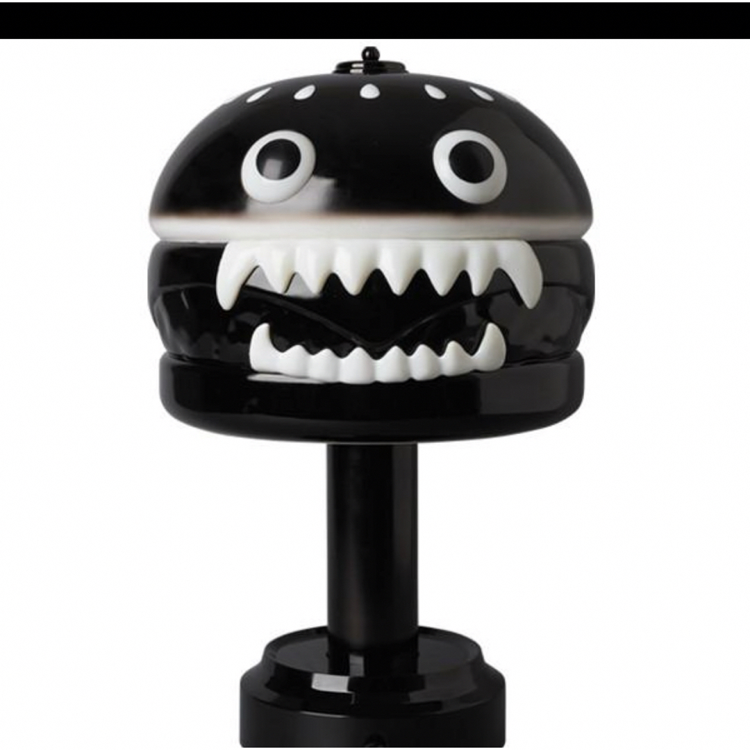 UNDERCOVER(アンダーカバー)のUNDERCOVER HAMBURGER LAMP アンダーカバー BLACK インテリア/住まい/日用品のライト/照明/LED(テーブルスタンド)の商品写真