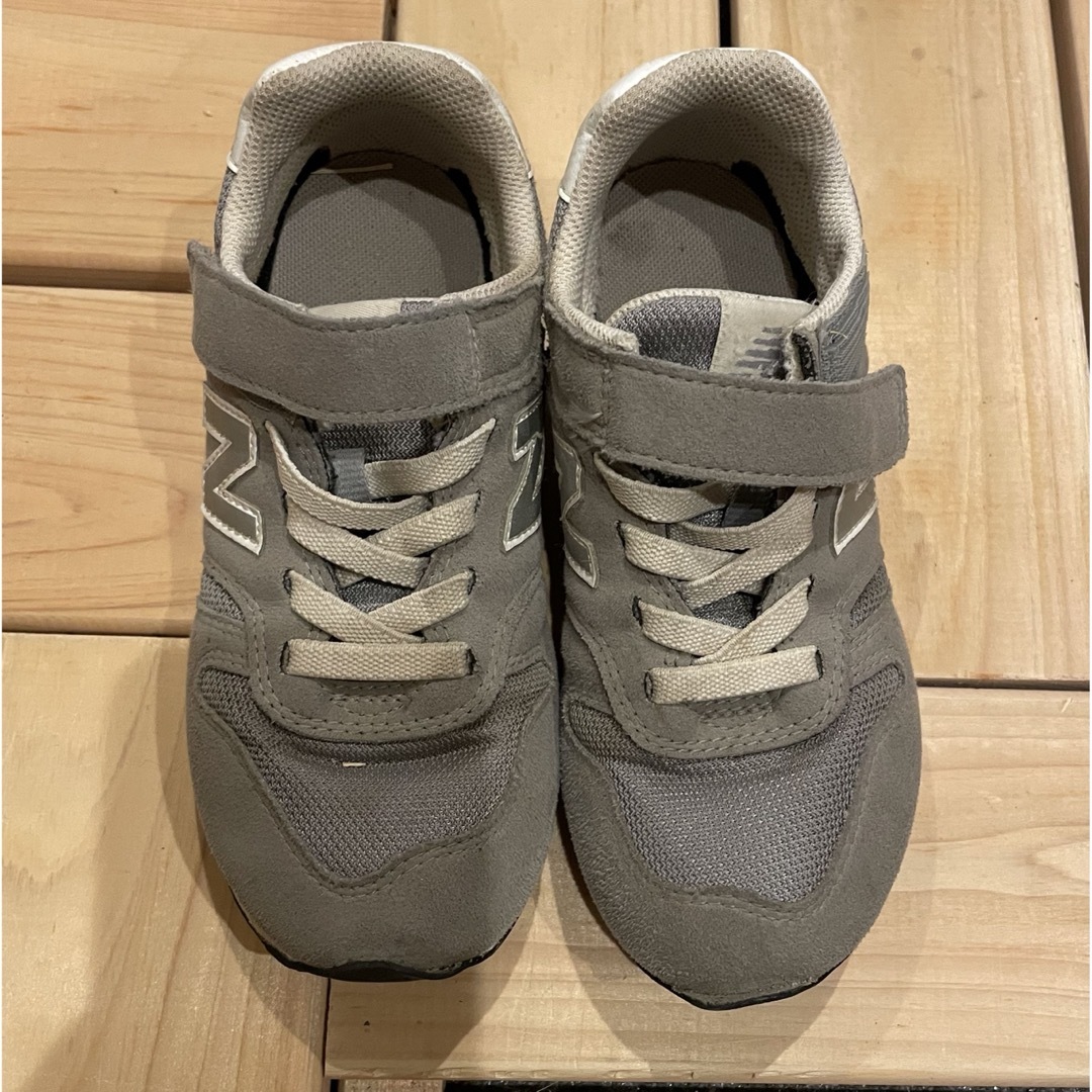 New Balance(ニューバランス)のニューバランス キッズ YV373 18.5cm グレー キッズ/ベビー/マタニティのキッズ靴/シューズ(15cm~)(スニーカー)の商品写真