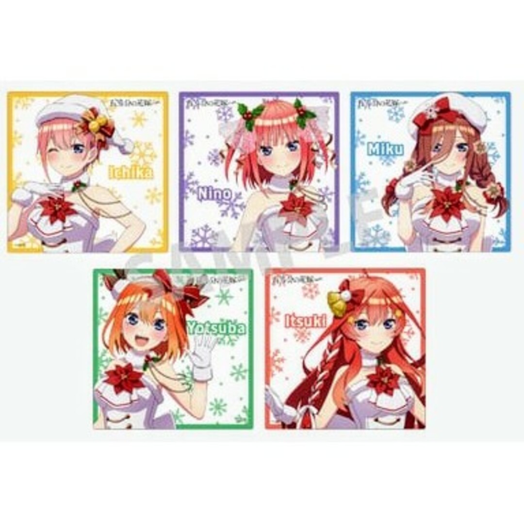 五等分の花嫁　「五等分祭」等身キャラクターアクリルコースター(5種セット)