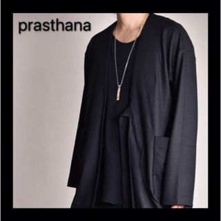 prasthana Wool Jersey Draping Gown(カーディガン)