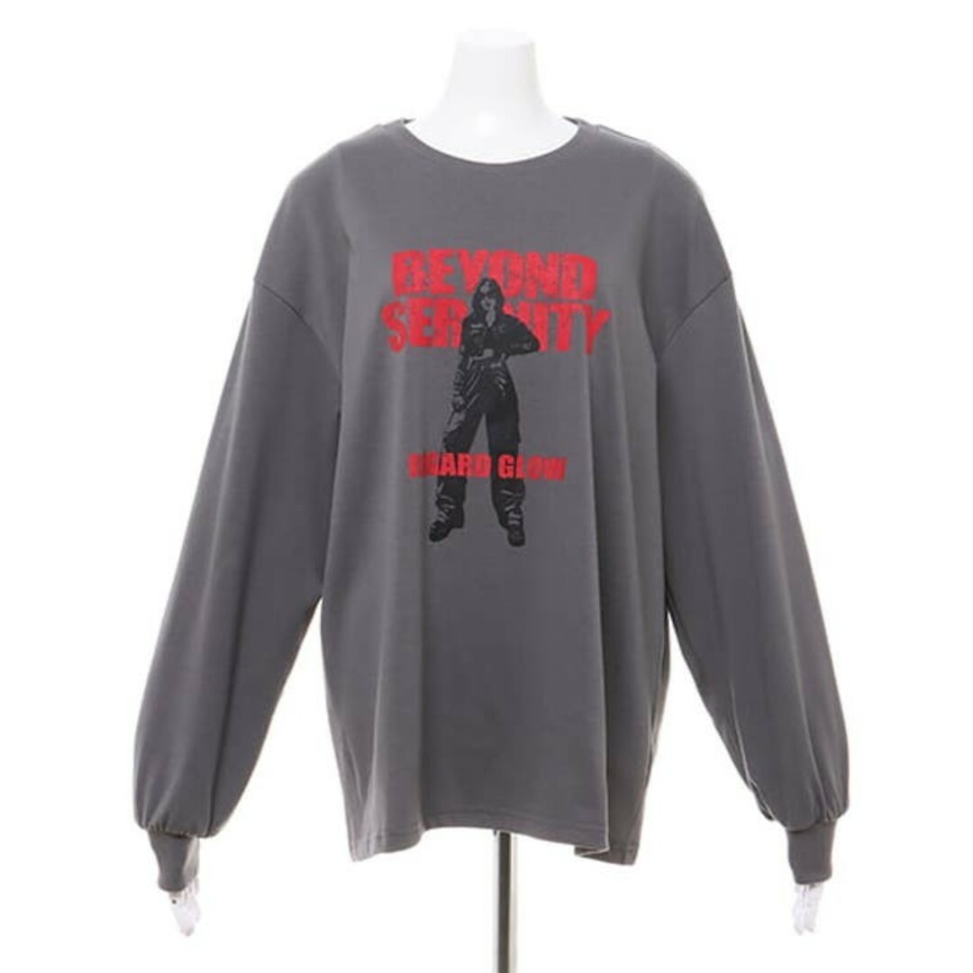 INGNI(イング)の【新品】INGNI GirlプリントロゴロングTシャツ100182 レディースのトップス(カットソー(長袖/七分))の商品写真