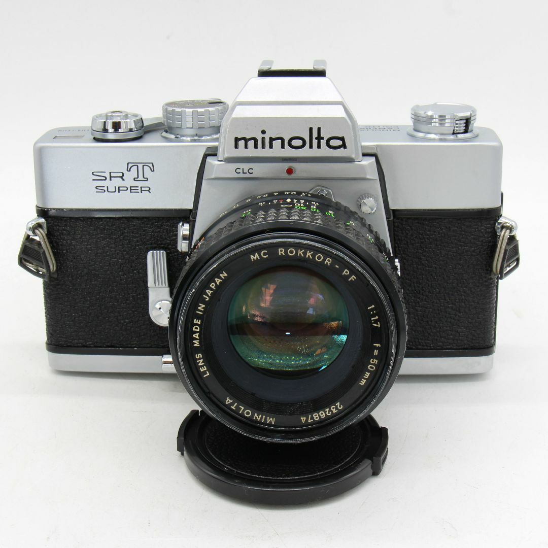 KONICA MINOLTA(コニカミノルタ)のミノルタ SRT SUPER +MC Rokkor-PF 1:1.7 50mm スマホ/家電/カメラのカメラ(フィルムカメラ)の商品写真