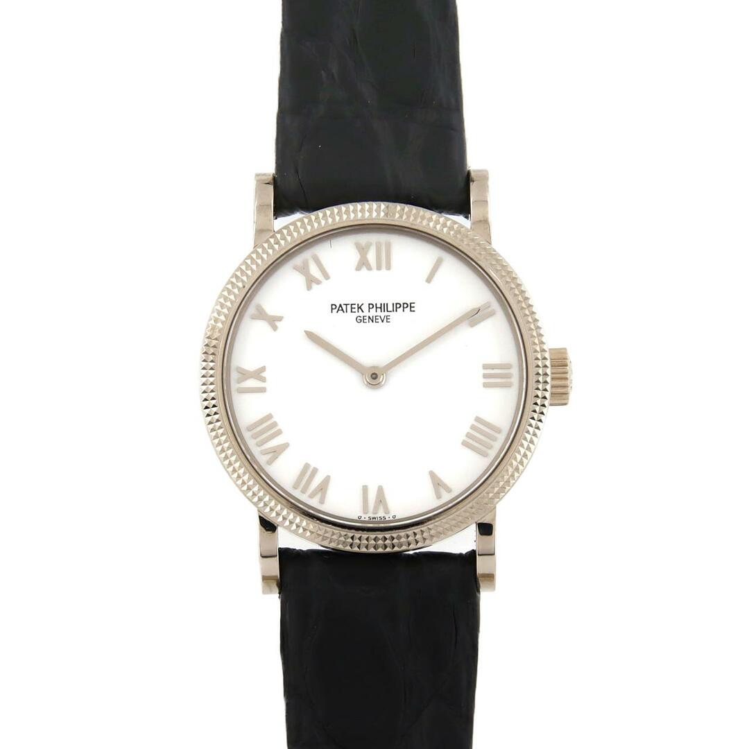 PATEK PHILIPPE(パテックフィリップ)のパテック･フィリップ カラトラバ WG 4809SG-001 WG 手巻 レディースのファッション小物(腕時計)の商品写真
