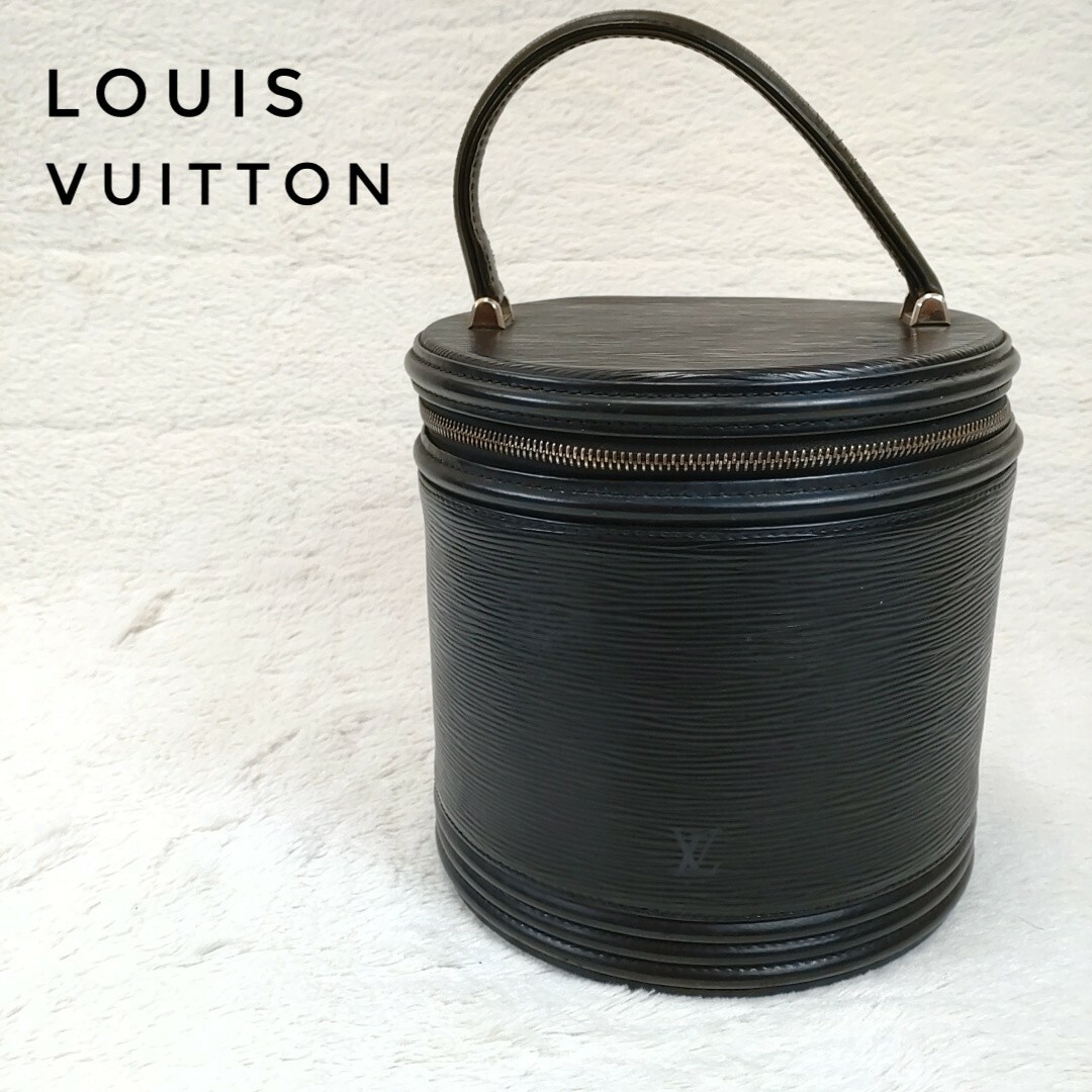 LOUIS VUITTON ルイヴィトン　バニティバッグ エピカンヌ　黒　カデナ