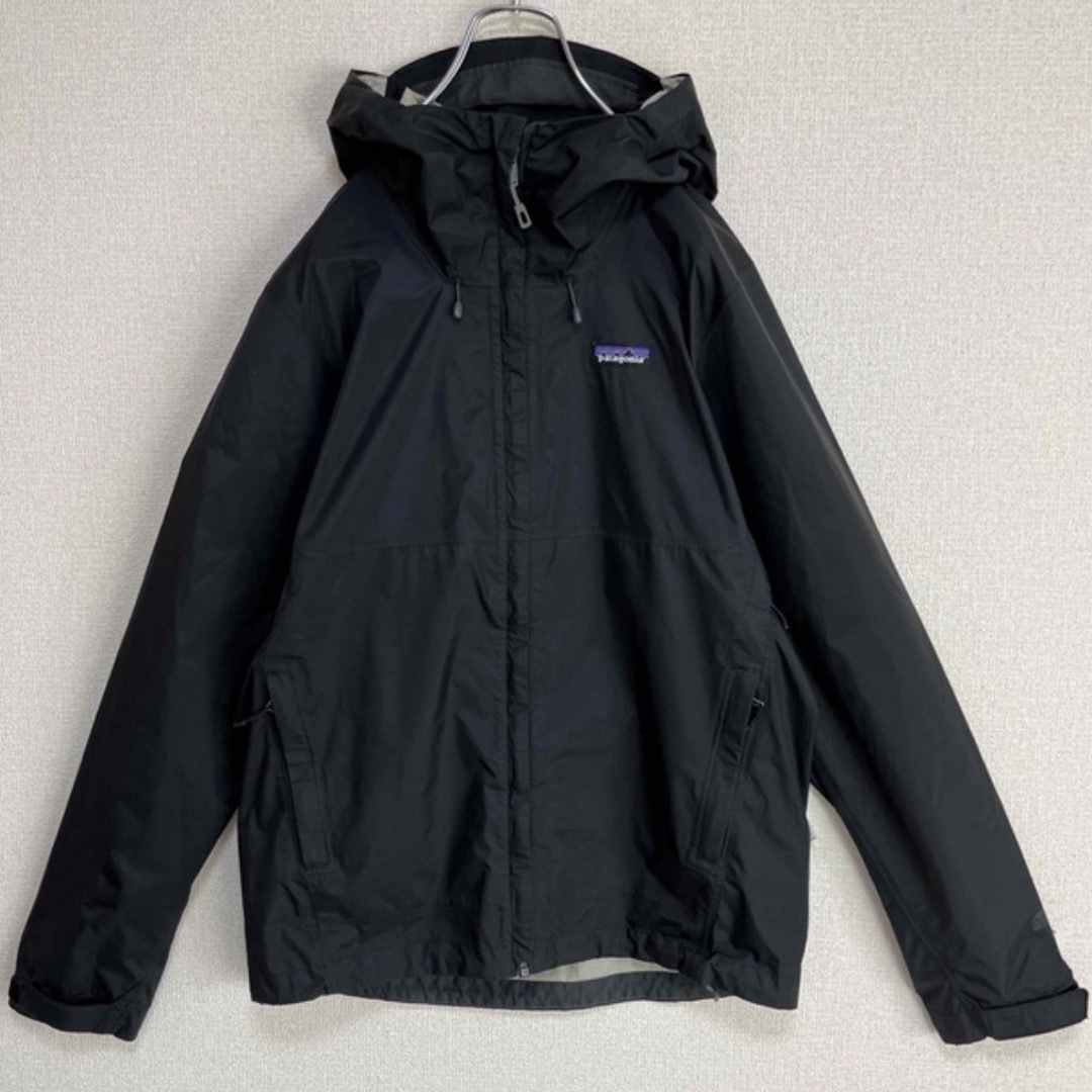 patagonia(パタゴニア)のpatagonia Torrentshell jacket ブラック S メンズのジャケット/アウター(ナイロンジャケット)の商品写真