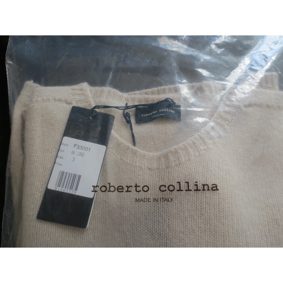 ROBERTO COLLINA(ロベルトコリーナ)のロベルトコリーナ カシミア クルーネックセーター　レディース レディースのトップス(ニット/セーター)の商品写真