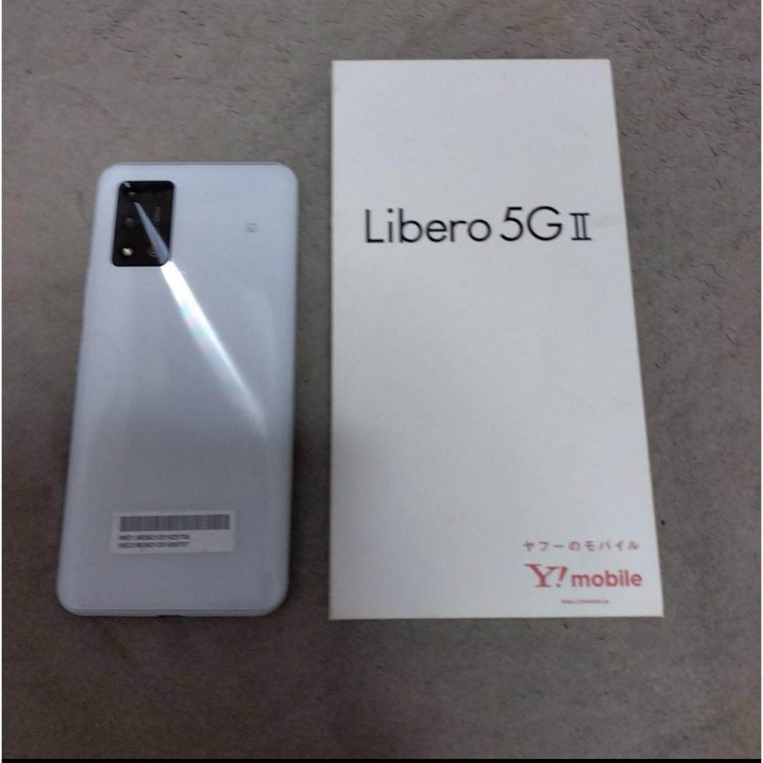 スマートフォン/携帯電話Libero 5G II ホワイト 64 GB Y!mobile