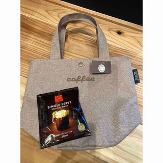 タリーズコーヒー(TULLY'S COFFEE)のTully'sCoffee HAPPYBAG 限定トートバッグ シングルサーブ付(ノベルティグッズ)