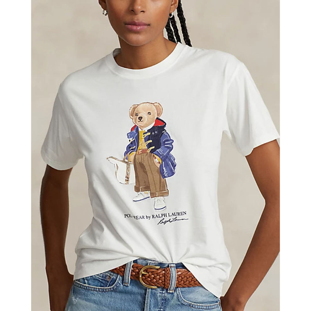 POLO RALPH LAUREN(ポロラルフローレン)のラルフローレン　Polo ベア ジャージー Tシャツ レディースのトップス(Tシャツ(半袖/袖なし))の商品写真