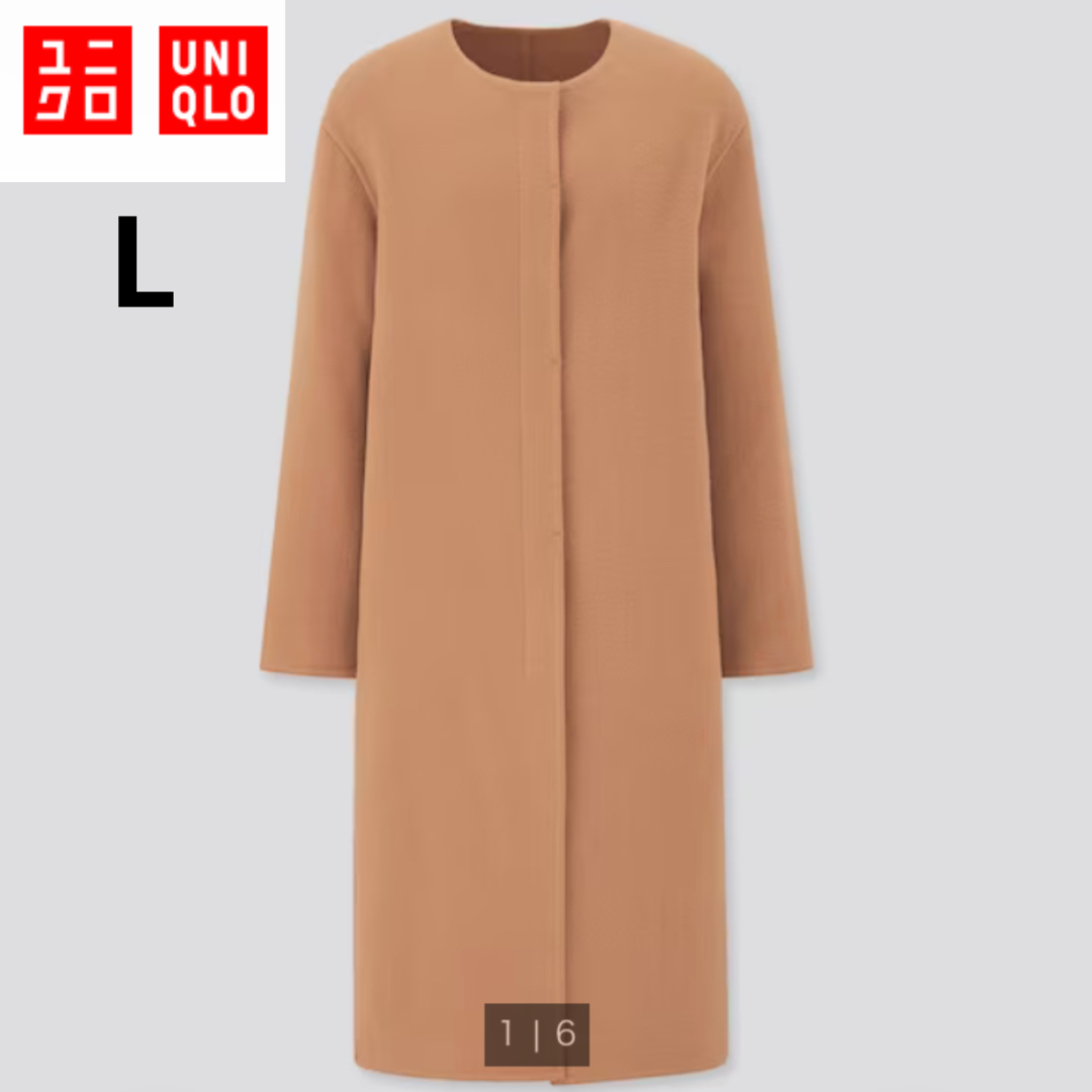 UNIQLO(ユニクロ)のUNIQLO ロングコート レディースのジャケット/アウター(ロングコート)の商品写真