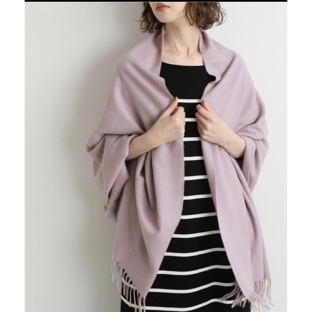 IENA(イエナ)のIENA ストール　CERVINO CASHMERE PLAIN 新品タグ有り レディースのファッション小物(ストール/パシュミナ)の商品写真