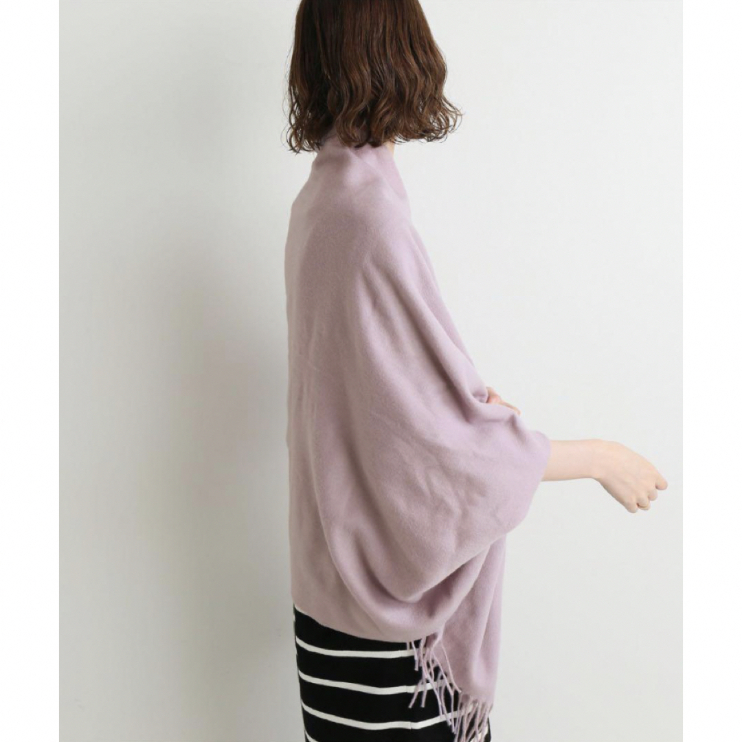 IENA(イエナ)のIENA ストール　CERVINO CASHMERE PLAIN 新品タグ有り レディースのファッション小物(ストール/パシュミナ)の商品写真