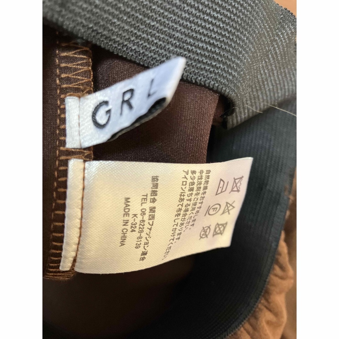 GRL(グレイル)のグレイル　茶色　タイトスカート レディースのスカート(ロングスカート)の商品写真