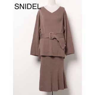 スナイデル(SNIDEL) リブニット セットアップ/コーデ(レディース)の