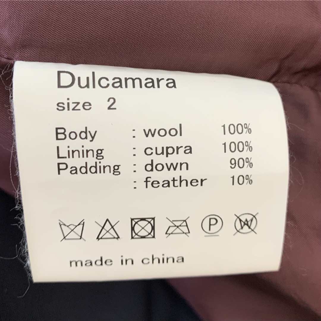 Dulcamara よそいき ダウン ステンカラーコート YOSOIKIDulcamara