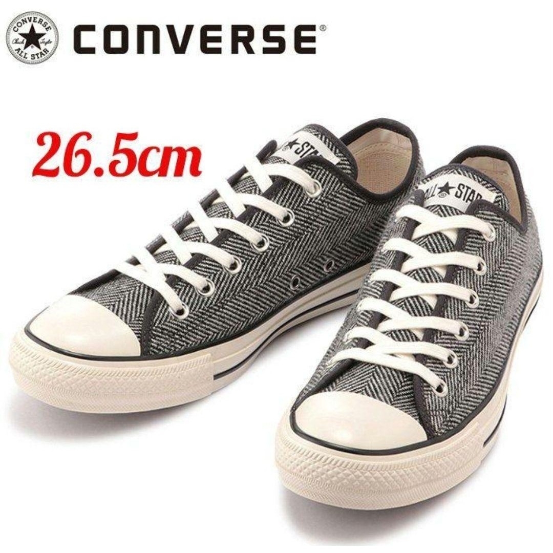 CONVERSE(コンバース)の②【新品未使用】コンバース オールスター US ツイード OX ブラック メンズの靴/シューズ(スニーカー)の商品写真
