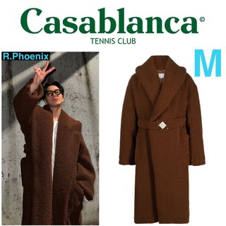 【Casablanca】SHEARLING ROBE / BROWN  M(その他)