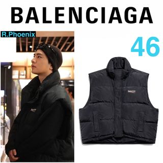 バレンシアガ(Balenciaga)の【BALENCIAGA】COCOON PUFFER GILET 46(ダウンジャケット)