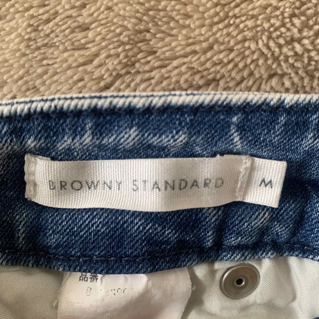 BROWNY STANDARD ショートパンツ デニム レディースのパンツ(ショートパンツ)の商品写真