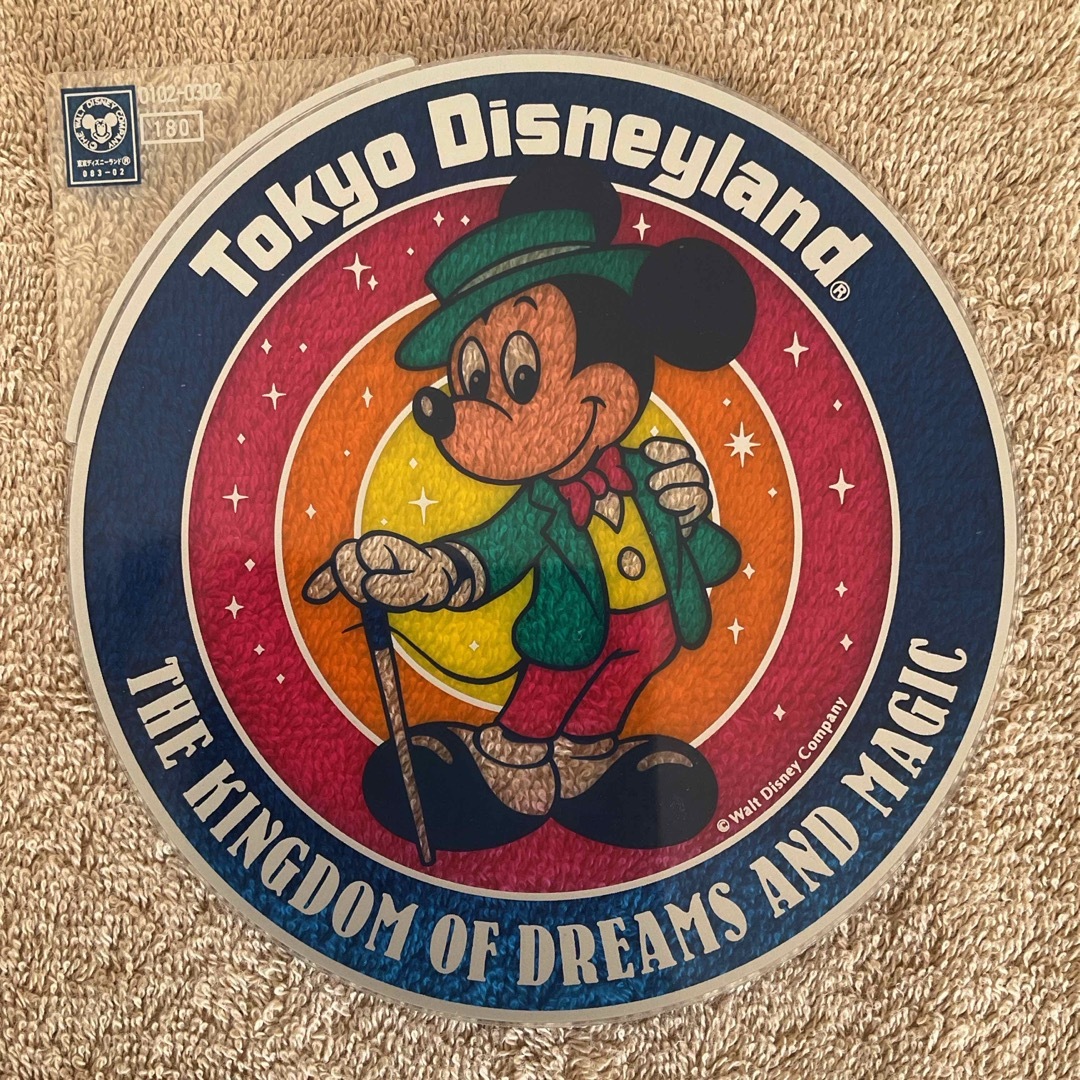 Disney(ディズニー)のTokyo Disneyland ステッカー　レトロ エンタメ/ホビーのおもちゃ/ぬいぐるみ(キャラクターグッズ)の商品写真