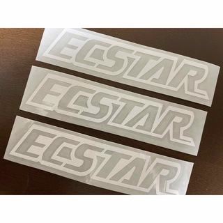ECSTAR エクスター ステッカー 3枚セット(ステッカー)