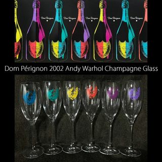 ドンペリニヨン(Dom Pérignon)の新品未使用 Dom Perignon ANDY WARHOL シャンパングラス(アルコールグッズ)