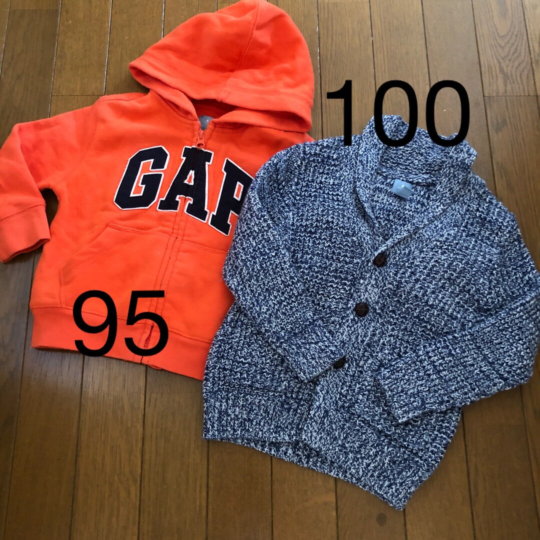 GAP Kids(ギャップキッズ)の【美品】95-100サイズ キッズ/ベビー/マタニティのキッズ服女の子用(90cm~)(ジャケット/上着)の商品写真