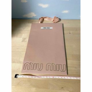 ミュウミュウ(miumiu)のmiumiu ショップ袋(ショップ袋)