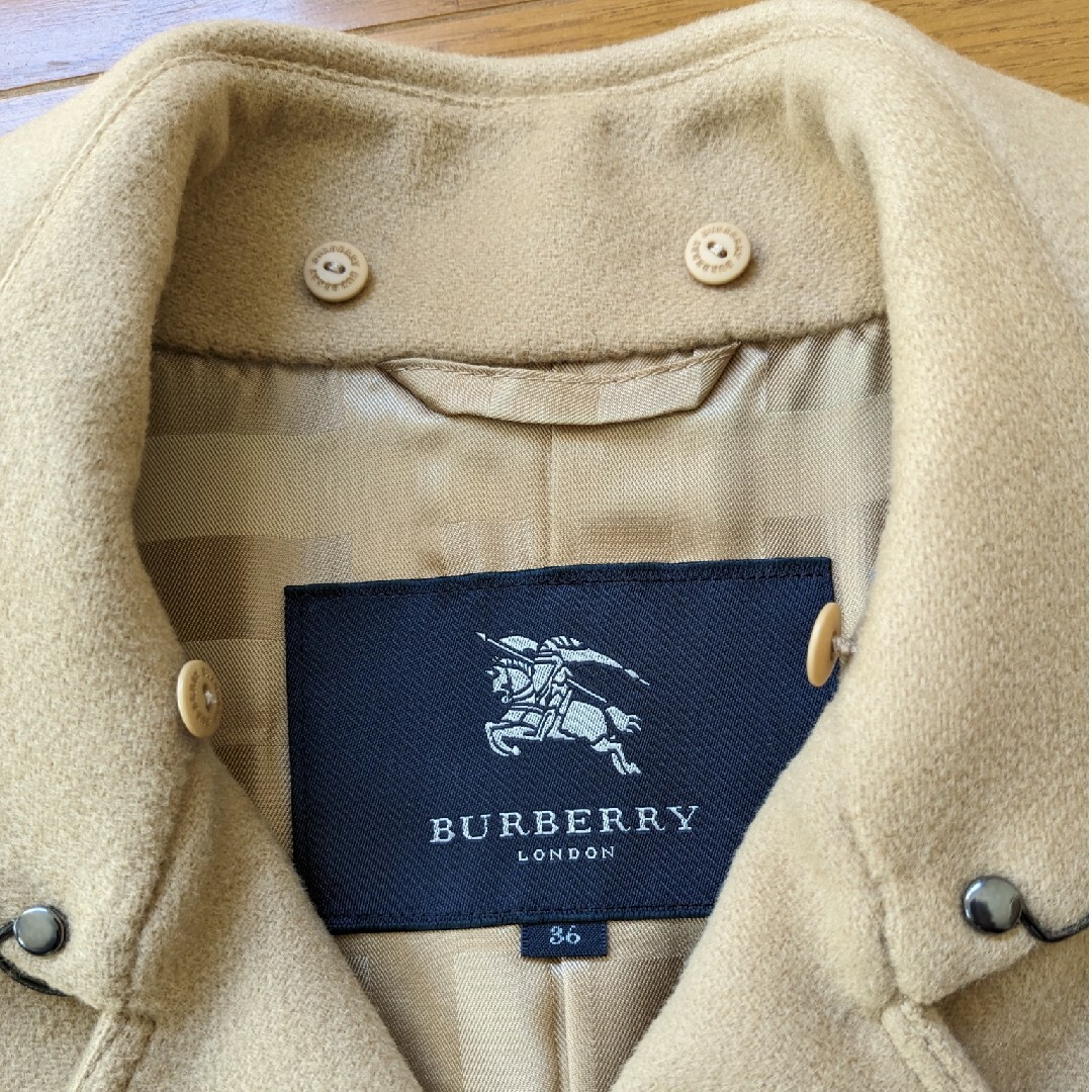 BURBERRY - バーバリーロンドン 羊毛 カシミヤ混 トレンチコート BURBERRY - バーバリーロンドン 羊毛 カシミヤ混 トレンチコート