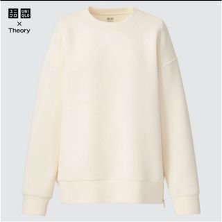 ユニクロ(UNIQLO)のUNIQLO×Theory ウルトラストレッチ ドライスウェット プルオーバー(トレーナー/スウェット)