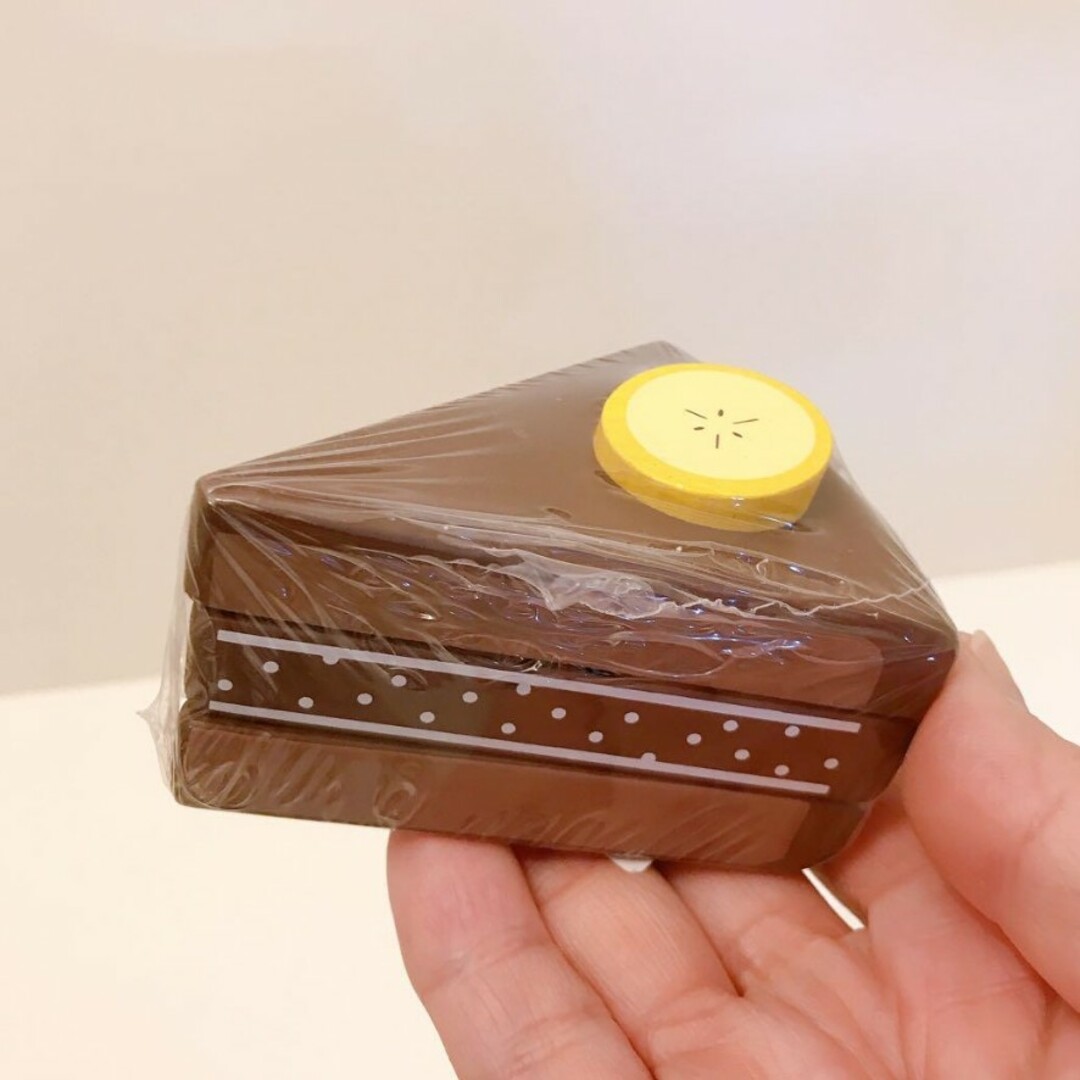 エド・インター　チョコバナナケーキ　木のおままごと　木のおもちゃ キッズ/ベビー/マタニティのおもちゃ(その他)の商品写真