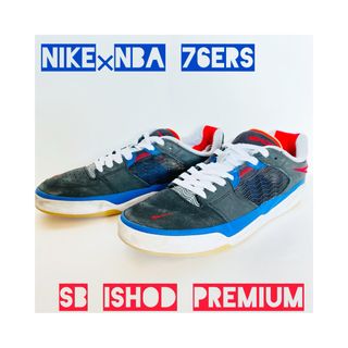 ナイキ(NIKE)のナイキ　 エスビー アイショッド　NIKE×NBA 76ers 26.0(スニーカー)