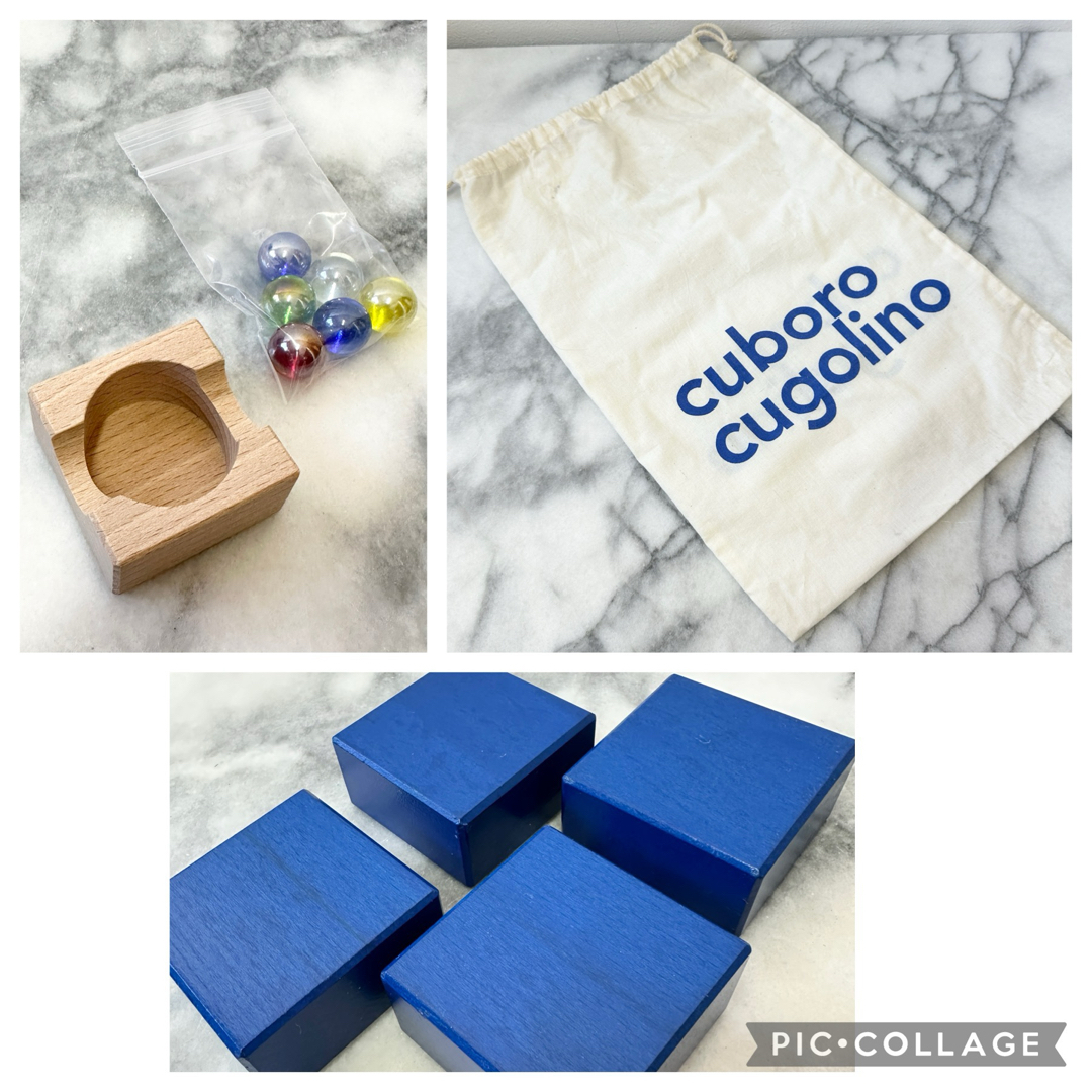 cuboro(キュボロ)のキュボロ　cuboro クゴリーノ　ポップ　2点セット キッズ/ベビー/マタニティのおもちゃ(知育玩具)の商品写真