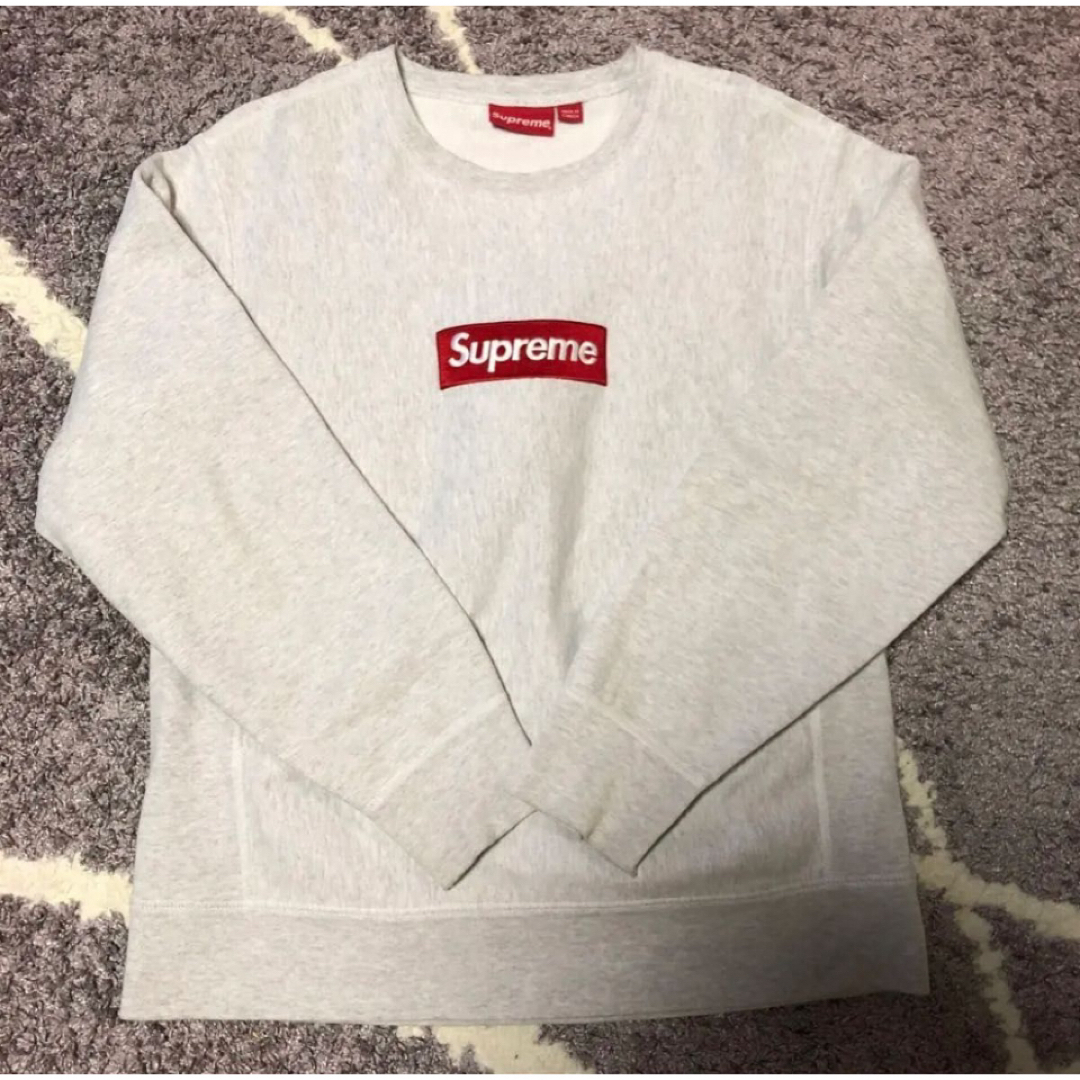 【Mサイズ】Supreme 2018AW Box Logo Crewneckスウェット