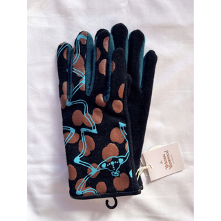 ヴィヴィアンウエストウッド(Vivienne Westwood)の新品ヴィヴィアンウエストウッド★タッチパネル対応手袋 MENSサイズ 23〜24(手袋)