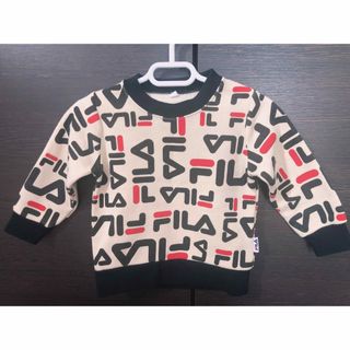 FILA ベビートレーナー　裏起毛　80