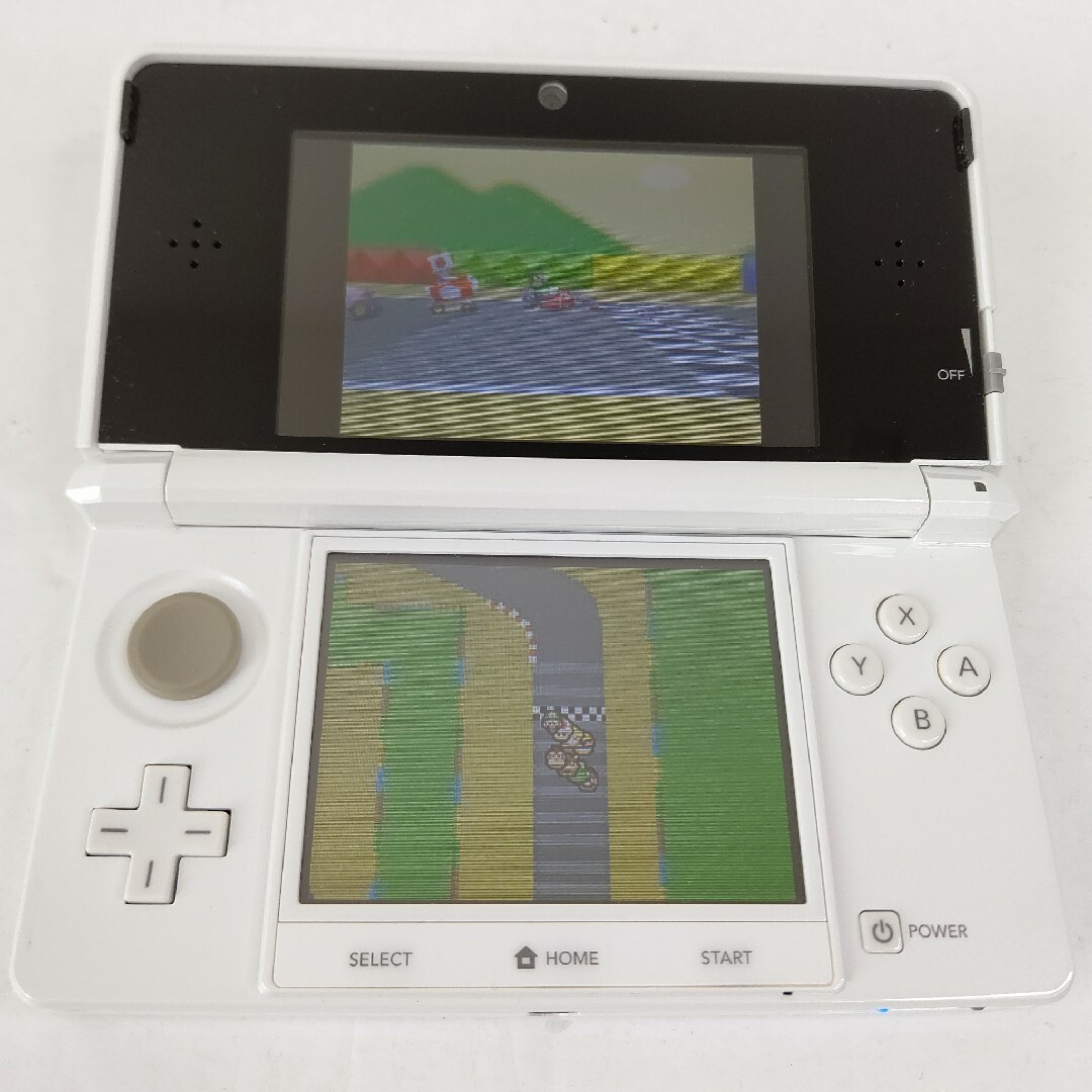 ニンテンドー3DS - Nintendo ニンテンドー3DS ピュアホワイト 画面極美
