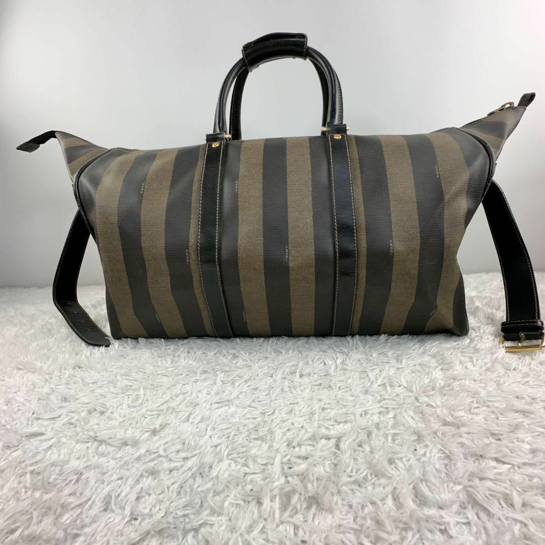 FENDI - フェンディ ペカン柄 ボストンバッグ ショルダーバッグ 2way