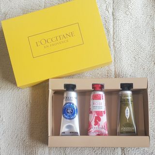 ロクシタン(L'OCCITANE)のロクシタン L'OCCITANE ミニハンドクリームトリオ シア ローズ ヴァー(ハンドクリーム)