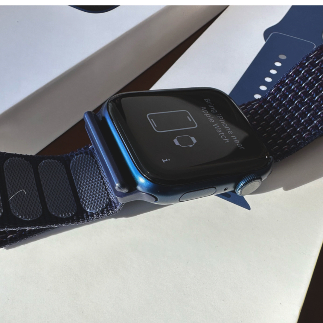 Apple Watch Series6 GPSモデル 44mm ブルーアルミニウ
