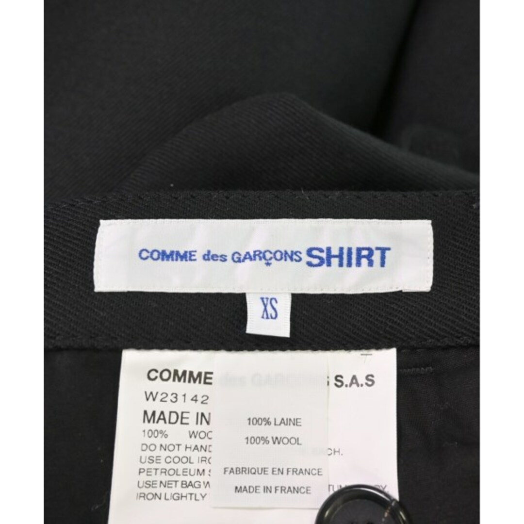 COMME des GARCONS SHIRT(コムデギャルソンシャツ)のCOMME des GARCONS SHIRT パンツ（その他） XS 黒 【古着】【中古】 メンズのパンツ(その他)の商品写真