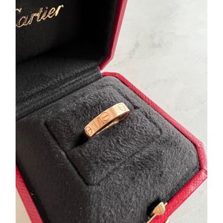 カルティエ(Cartier)のCartier カルティエ ミニラブリング 49 ピンクゴールド(リング(指輪))