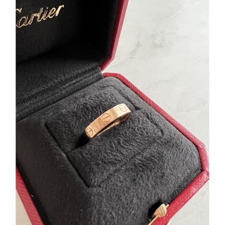 カルティエ(Cartier)のCartier カルティエ ミニラブリング 49 ピンクゴールド(リング(指輪))