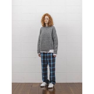 アンユーズド(UNUSED)の【美品】UNUSED 22AW デザインモヘヤニット(ニット/セーター)