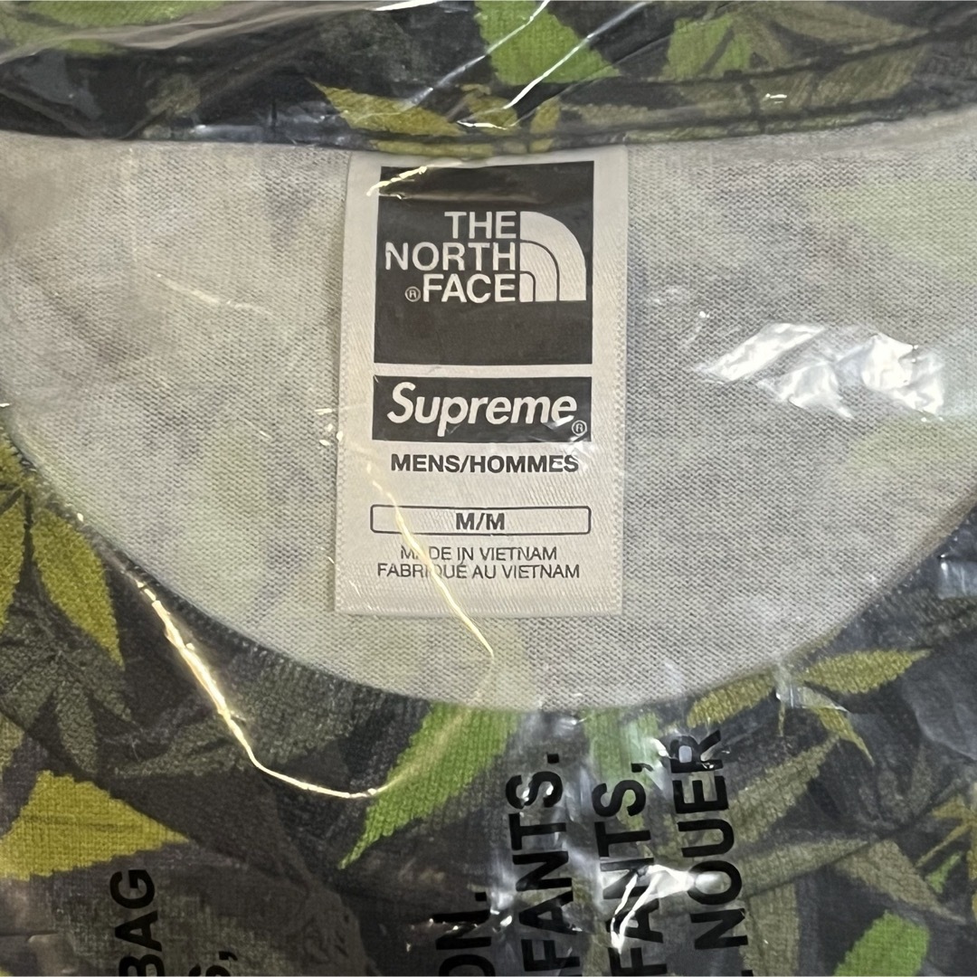 Supreme(シュプリーム)のSupreme The North Face Leaf S/S Top M メンズのトップス(Tシャツ/カットソー(半袖/袖なし))の商品写真