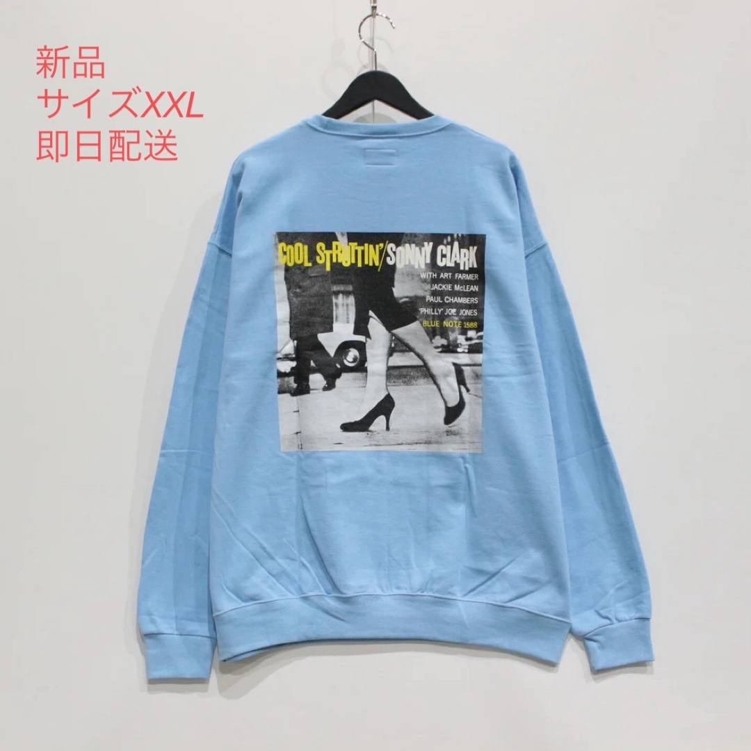 BLUE NOTE / CREW NECK SWEAT SHIRTスウェット